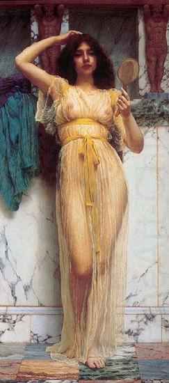 The Mirror, John William Godward